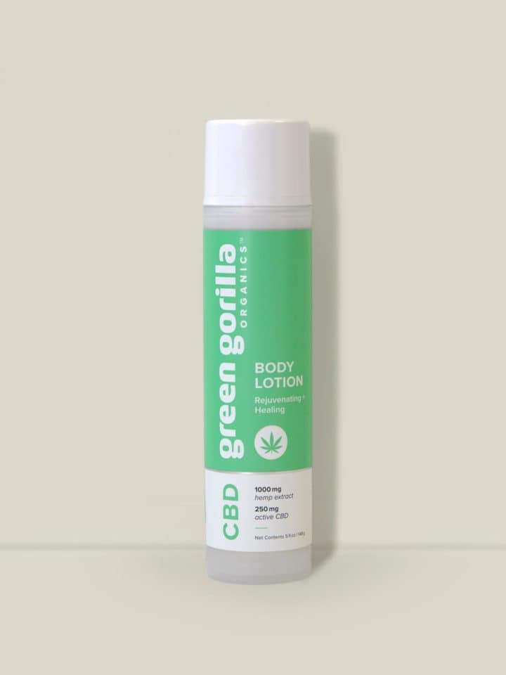 Green Gorilla CBD Body Lotion 250 mg Featured Image