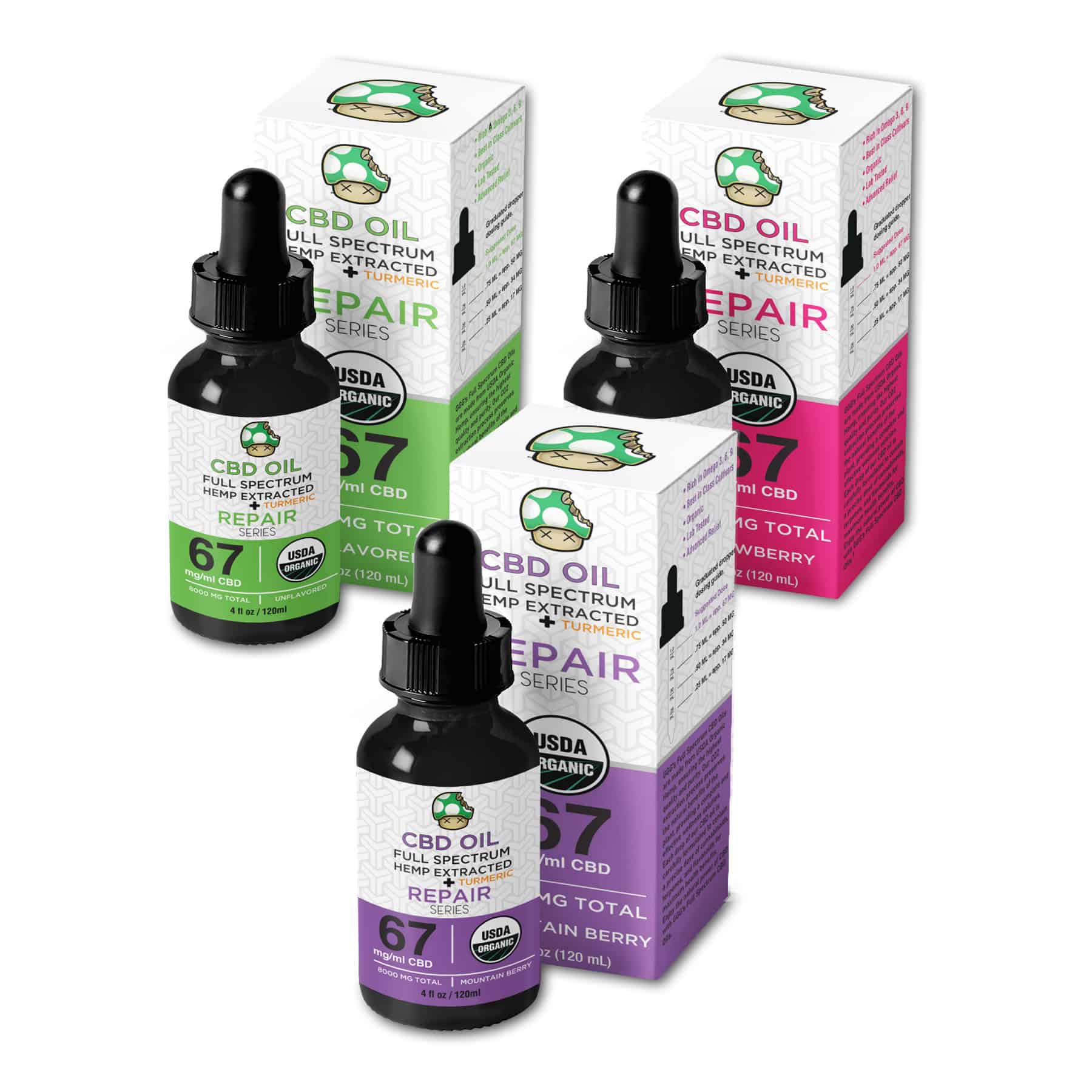 Green Garden Gold – 2,000mg CBD Oil Featured Image