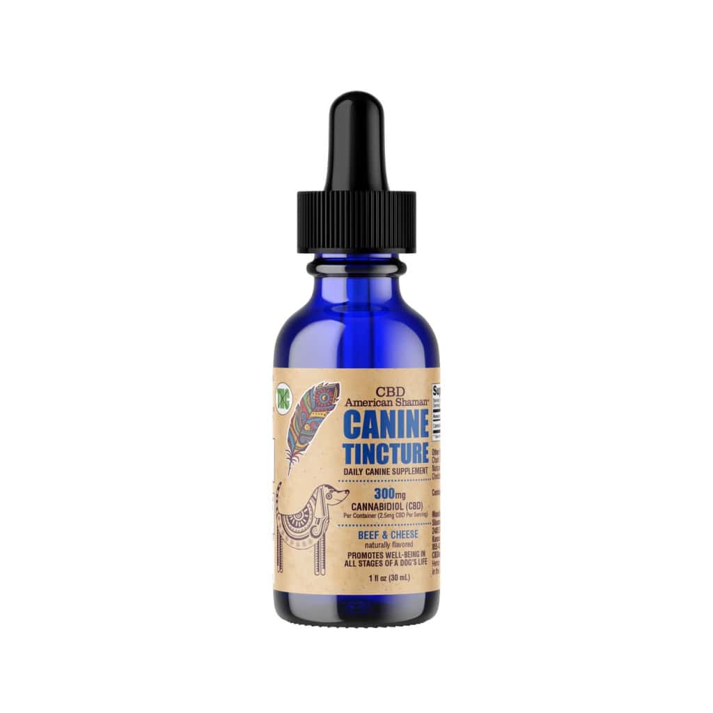 CBD American Shaman – Canine CBD Hemp Oil Tincture THC Free Featured Image