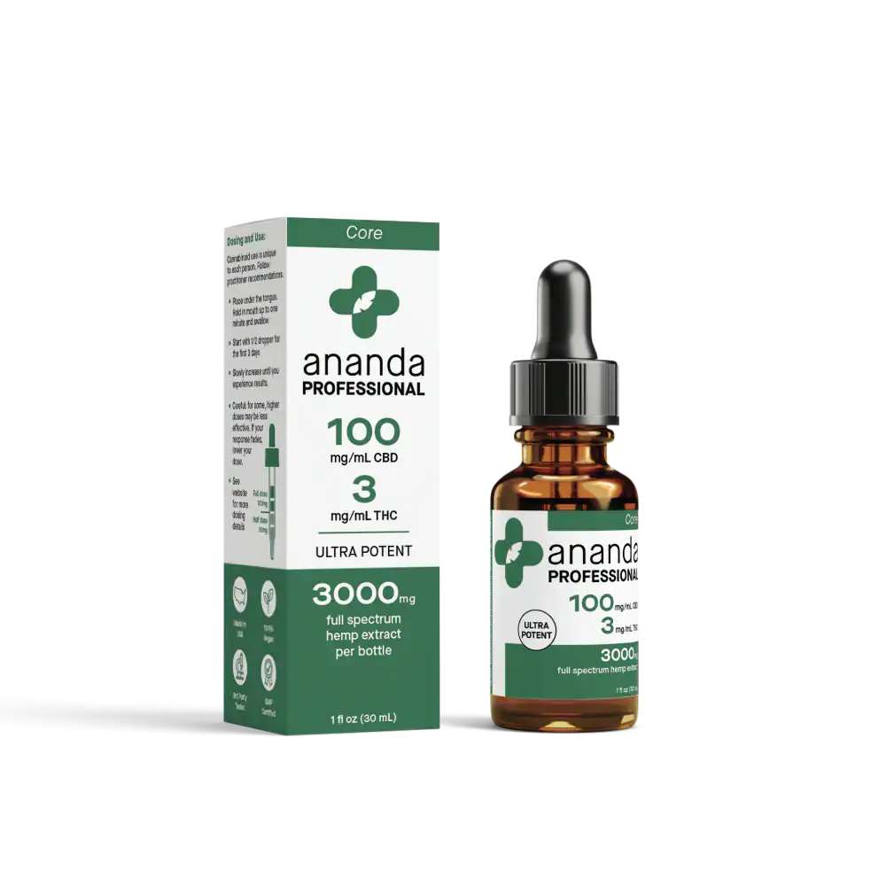 Ananda Professional – 3000mg Full Spectrum CBD Tincture Featured Image