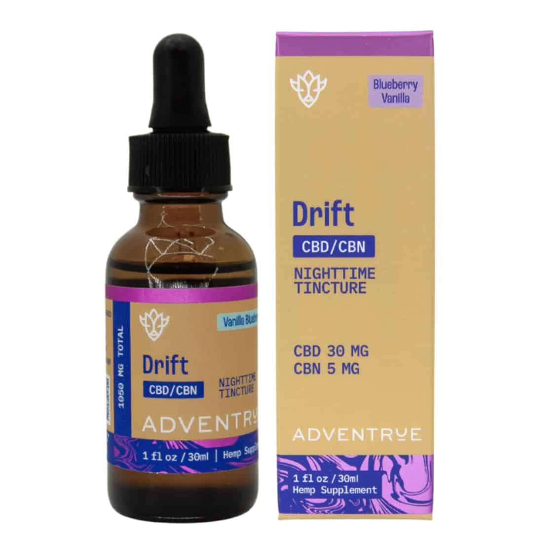 AdvenTrue Drift CBD/CBN Tincture Featured Image