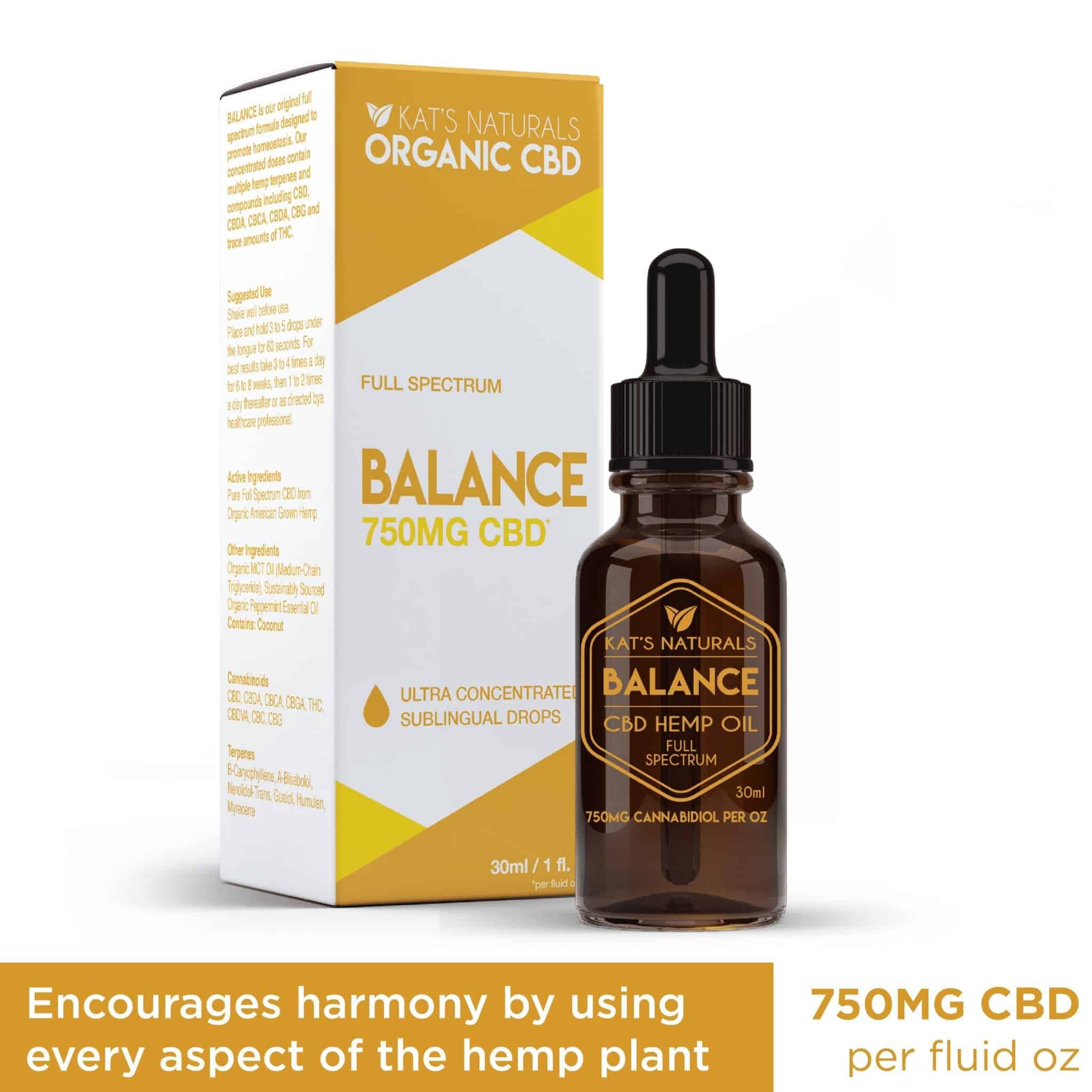Kat’s Naturals – Balance CBD Oil Featured Image