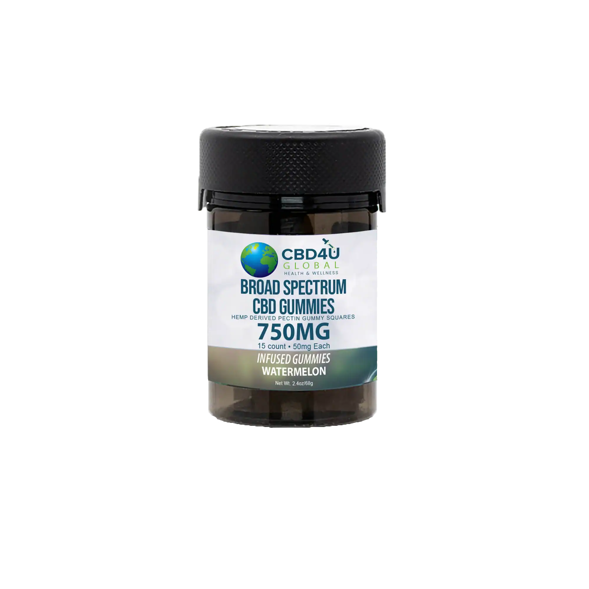 CBD4u – BROAD SPECTRUM CBD GUMMIES 750MG Featured Image