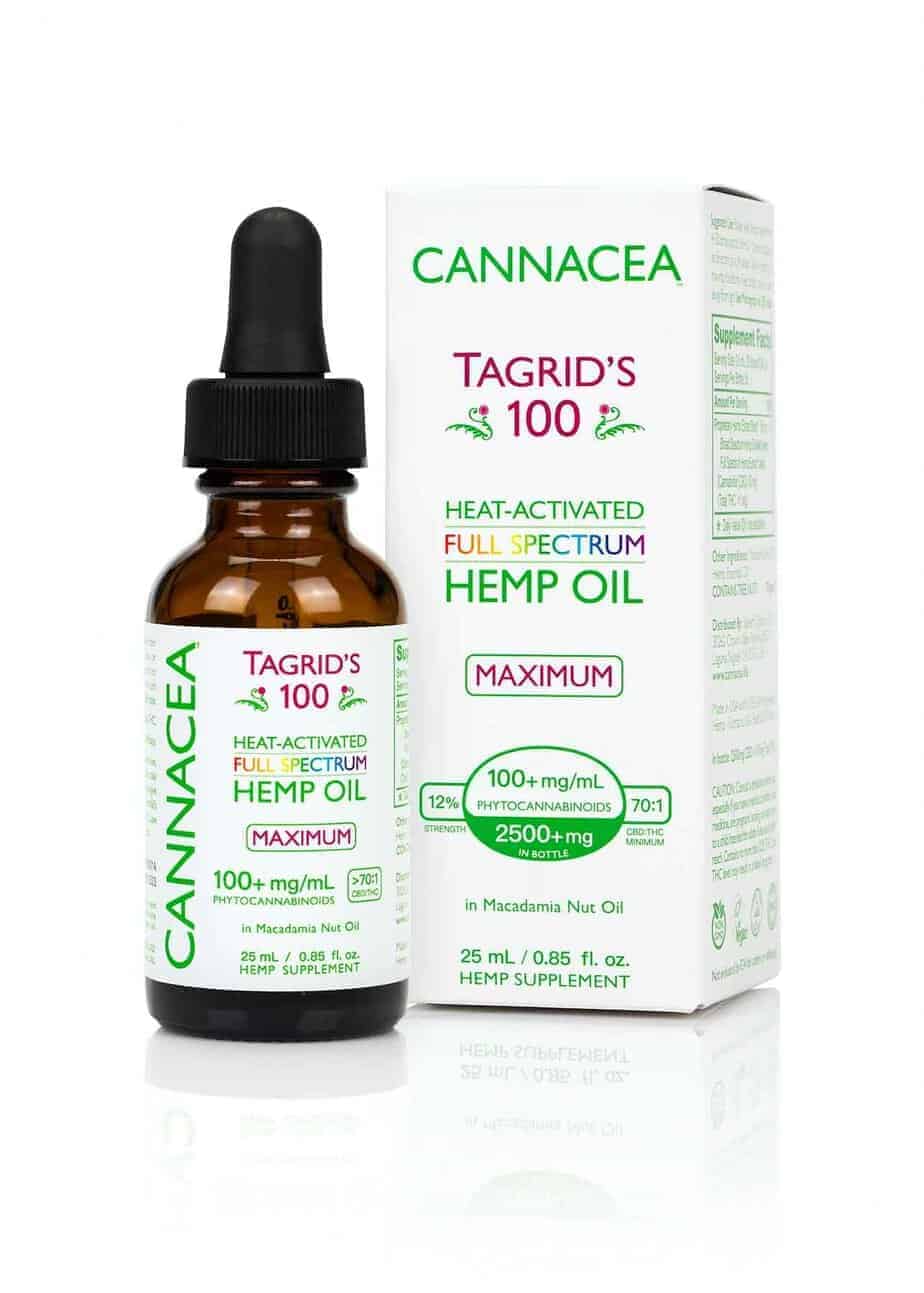 Cannacea Tagrid’s 100 Full-Spectrum Hemp Oil Featured Image