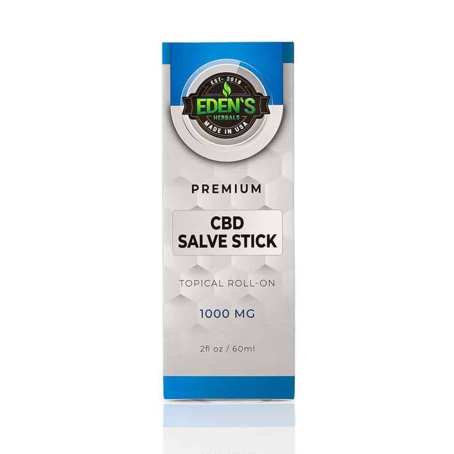 Eden’s Herbals CBD Salve Roll-On Stick 1000 mg Featured Image