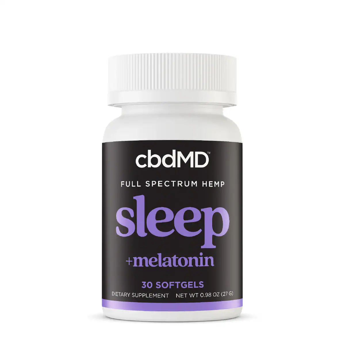cbdMD – Full Spectrum CBD Sleep Softgels Featured Image