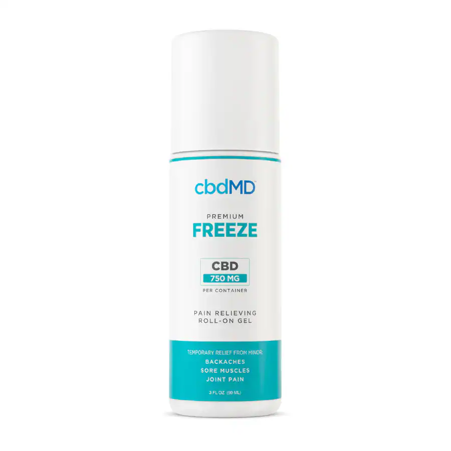 cbdMD – Broad Spectrum CBD Freeze Roller Featured Image