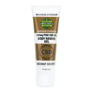Uncle Bud’s Hemp – CBD Body Revive Gel Gold Box Featured Image
