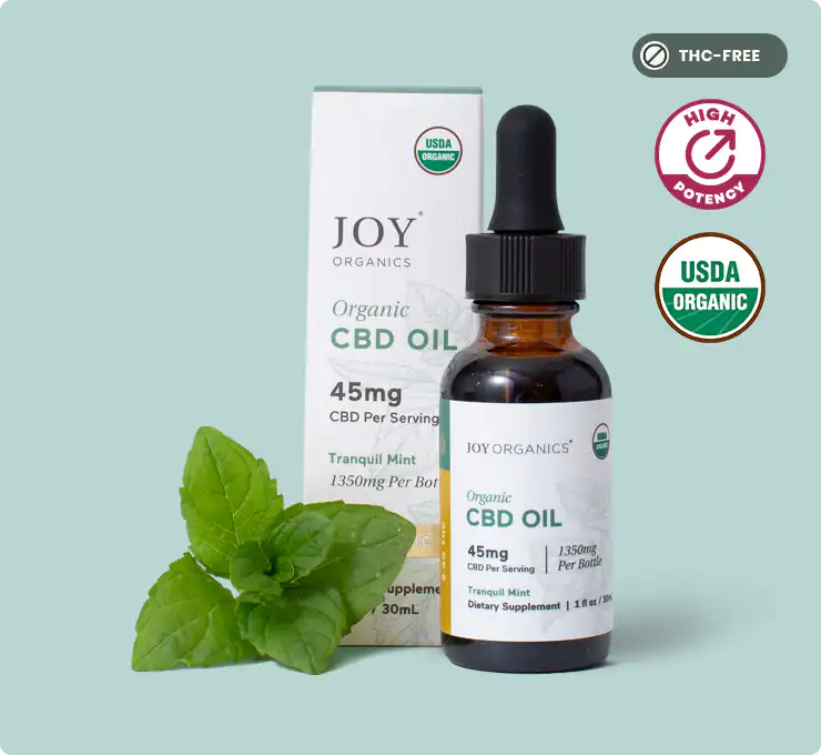Joy Organics – Organic CBD Tincture (Tranquil Mint) Featured Image