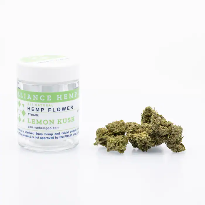 Alliance Hemp Co. OG Kush – LEMON KUSH SUNGROWN FLOWER Featured Image