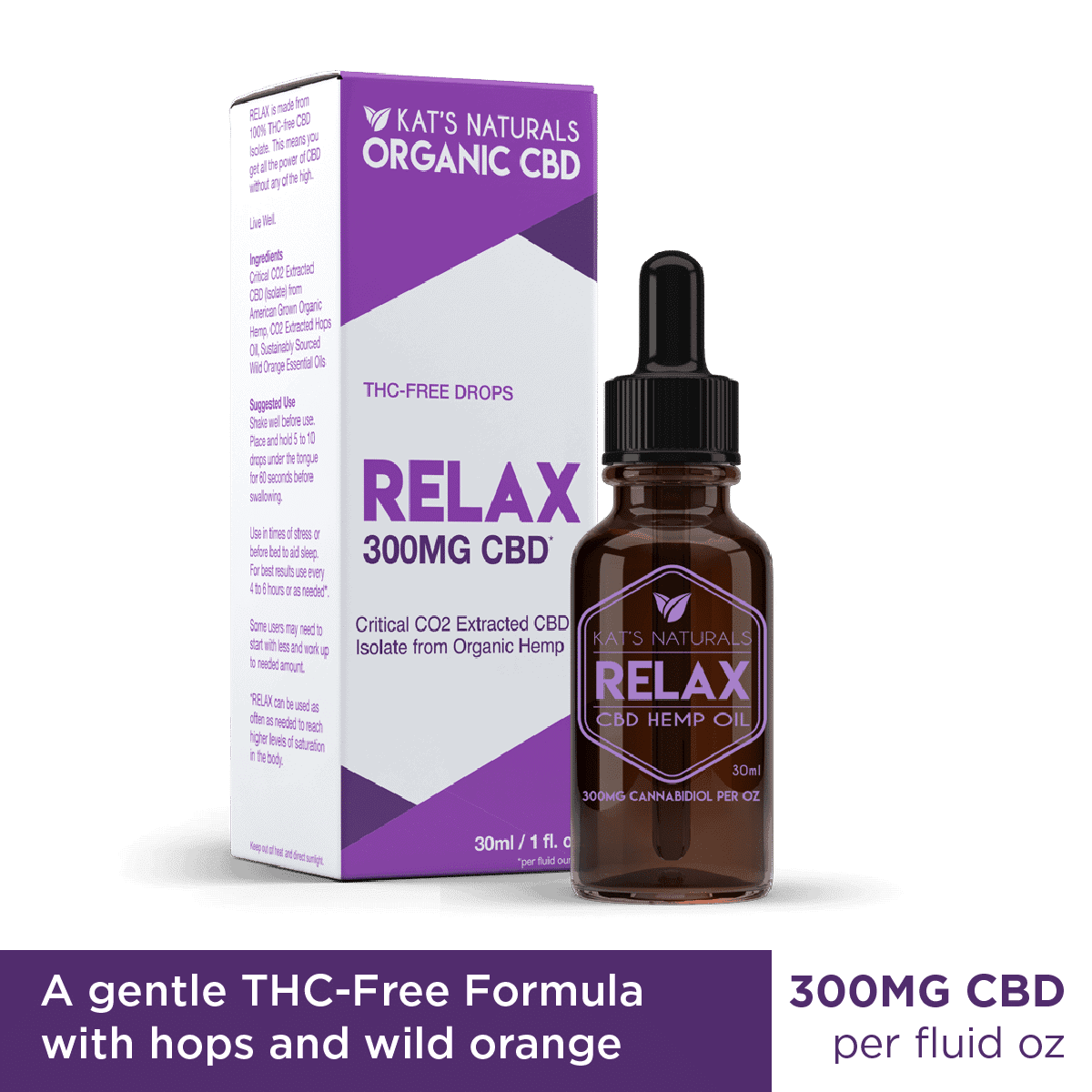 Kat’s Naturals – Relax CBD Oils Featured Image