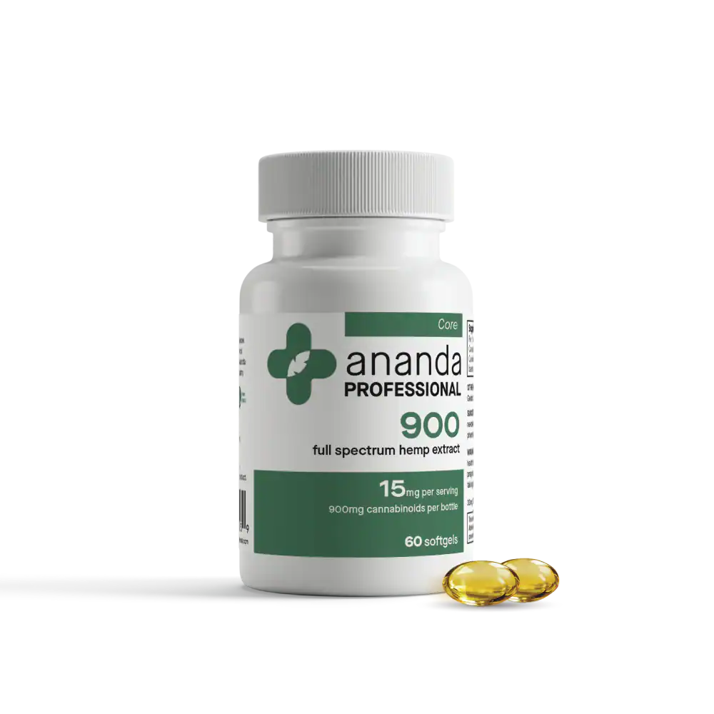 Ananda Professional – Full Spectrum CBD Softgels 60-count – 15mg per Serving Featured Image
