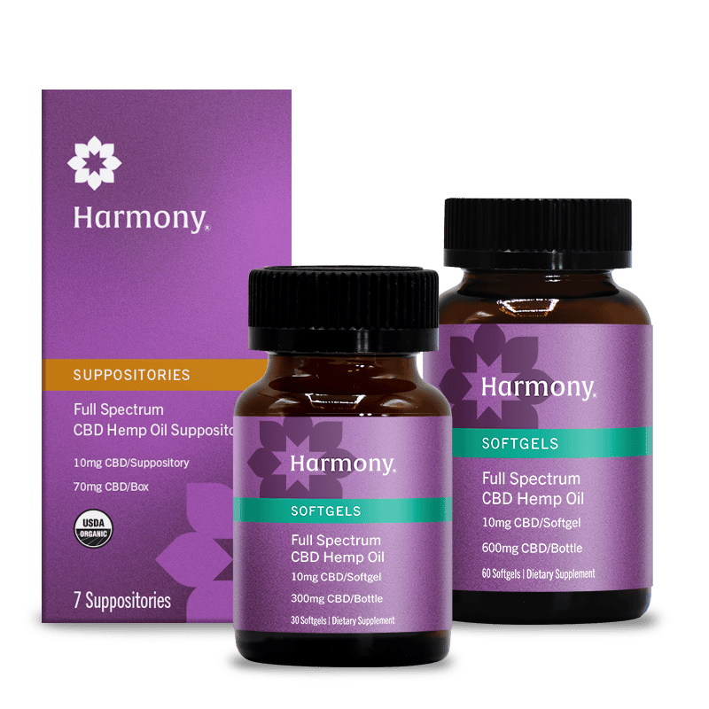 Harmony CBD – CBD Hemp Softgels Featured Image