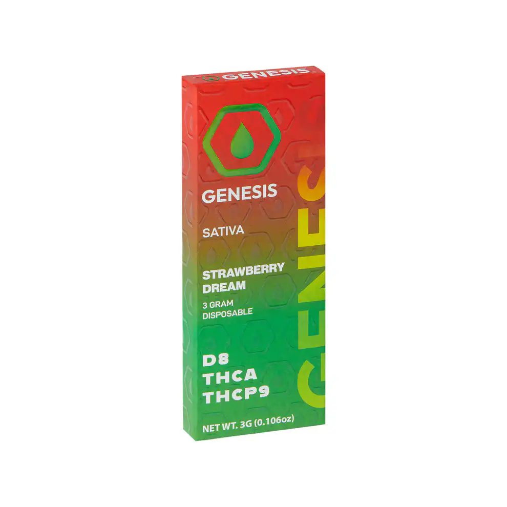 CBD Genesis – Delta 8 + THCA + THCP9 Disposable (3 Gram) Featured Image