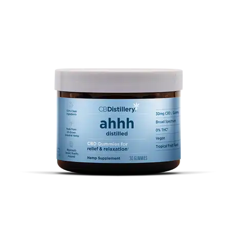 CBDistillery – 30mg Broad Spectrum CBD Anytime Gummies – 0% THC* Featured Image