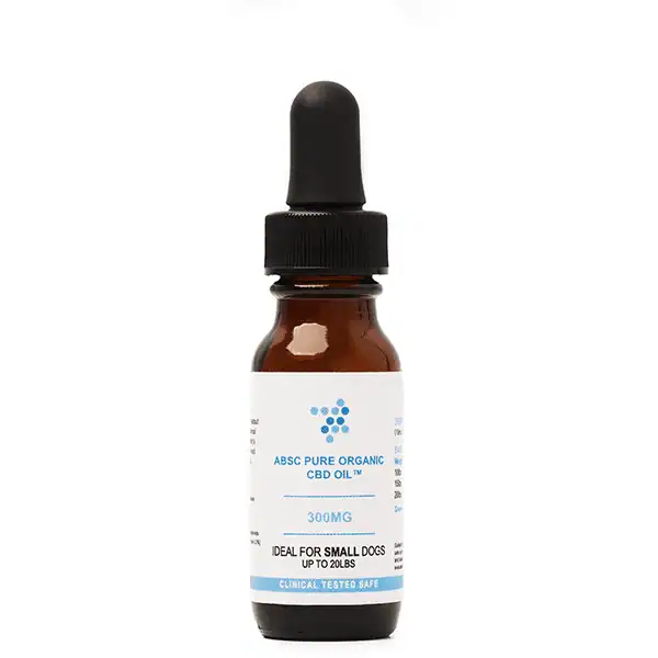 ABSC Organics – 300 mg CBD Oil For Small Dogs Featured Image