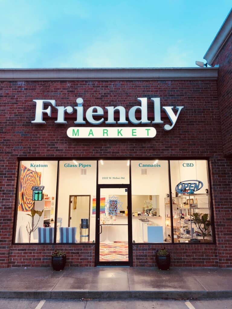 Friendly Market Dispensary Kratom Shop on Hefner | 2222 West Hefner Road, Oklahoma City, Oklahoma | Cannabis Shop – main photo