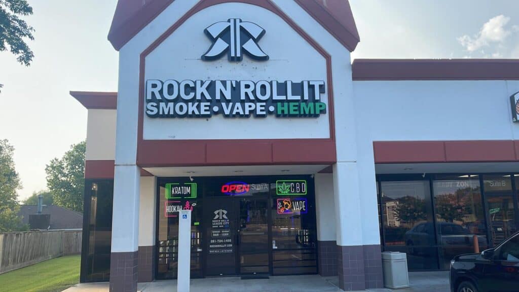 ROCK N ROLL IT SMOKE VAPE- HEMP LEAGUE CITY | 5010 West Main Street, League City, Texas | Cannabis Shop – main photo