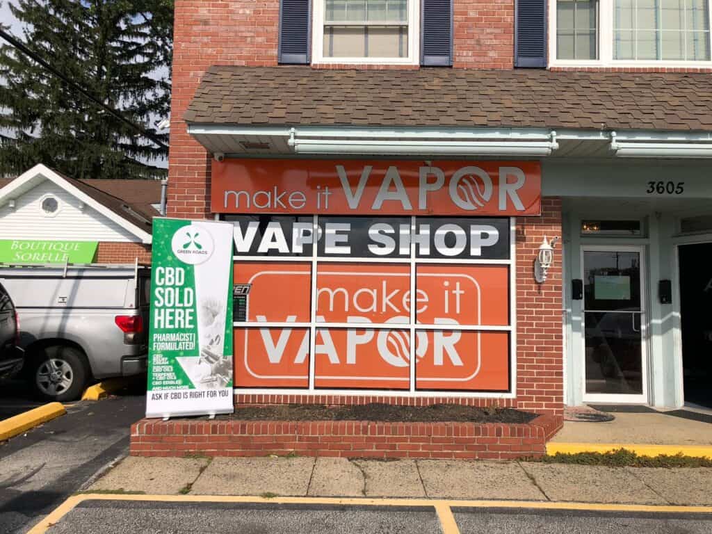 Make It Vapor | 3605 Chapel Road, Newtown Square, Pennsylvania | Cannabis Shop – main photo