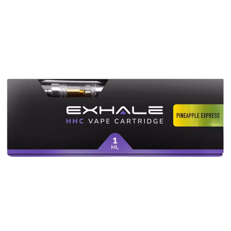 Exhale Wellness – HHC Vape Cartridges Pineapple Express