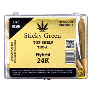 24K Hybrid Infused Top Shelf Pre Rolls (Hybrid)