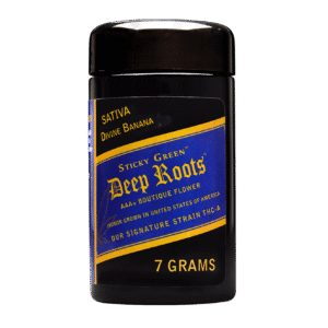Divine Banana Deep Roots Flower (Sativa)