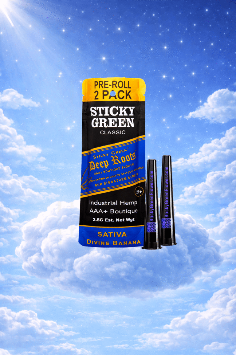 Divine Banana Deep Roots Pre Rolls (Sativa)