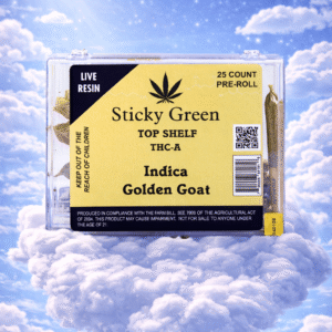 Golden Goat Infused Top Shelf Pre Rolls (Indica)