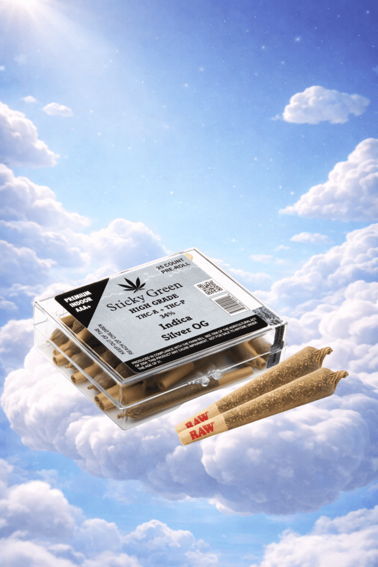 Silver OG High Grade Pre Rolls (Indica)