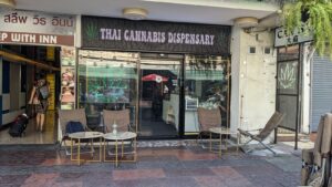 Thai cannabis dispensary (Khaosan Weed Shop)