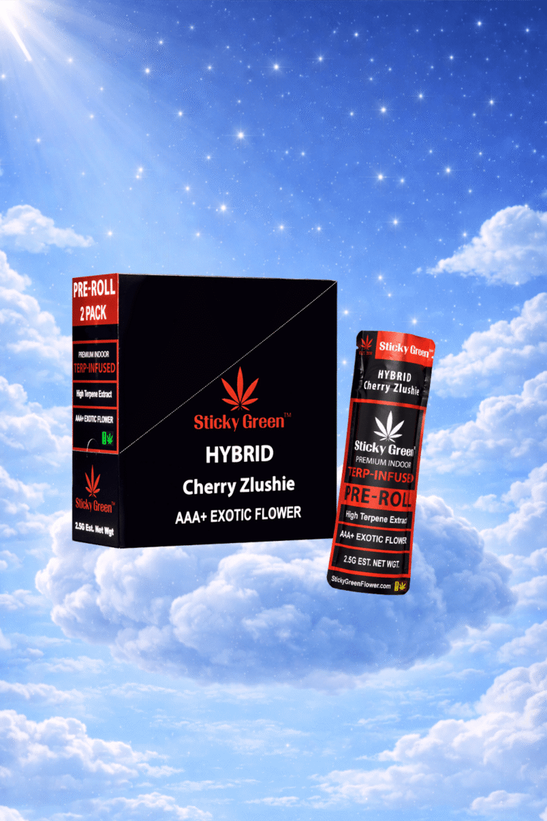 White Cherry Zlushie Pre Roll Terp Infused Pre Rolls (Hybrid)