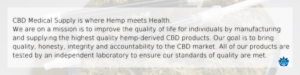 CBD Medical Supply — Huntington Beach, CA