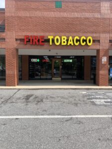Fire tobacco zone — Charlotte, NC