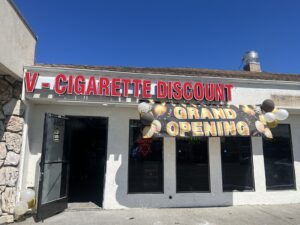 V cigarettes discount smoke shop — Vallejo, CA