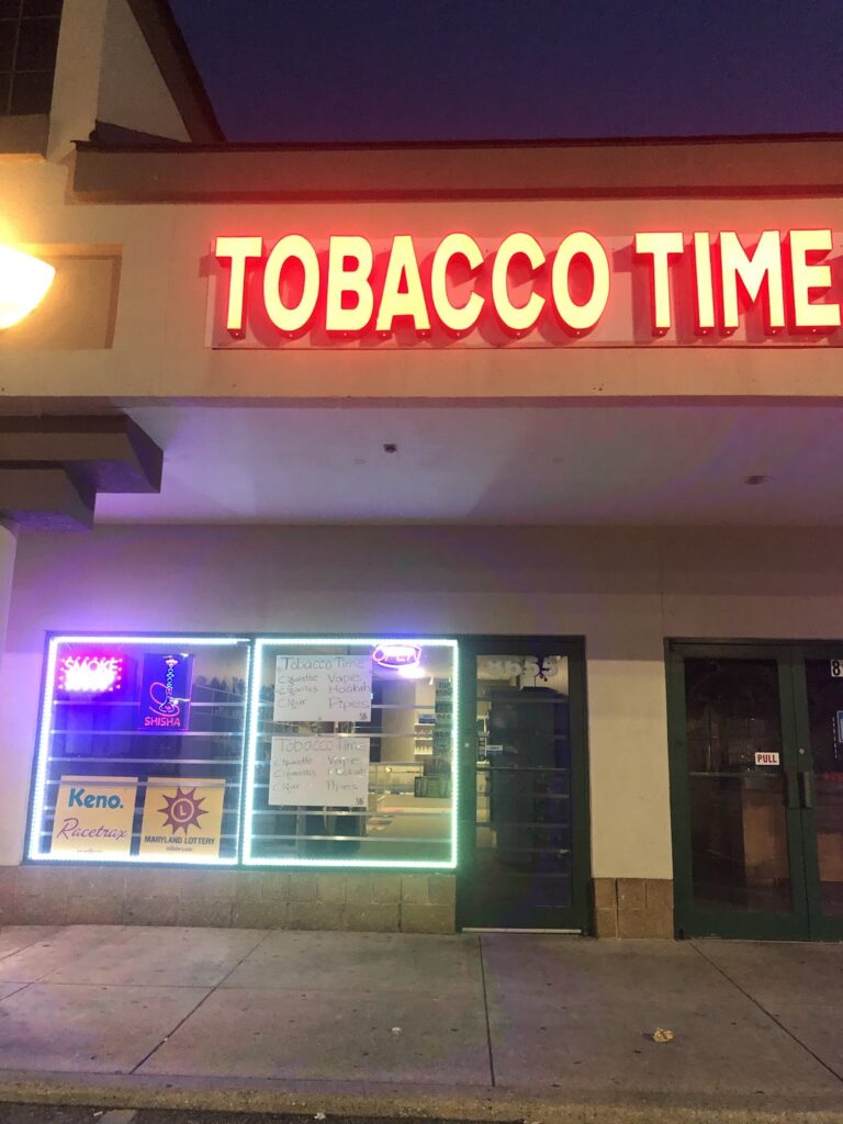 what time do the tobacco store close Tobacco Time Cigar Vape and Hookah - Rosedale, MD