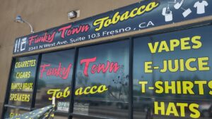 FUNKY TOWN TOBACCO — Fresno, CA