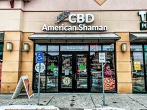 CBD American Shaman THC & Vape Dispensary store in Mission, ks