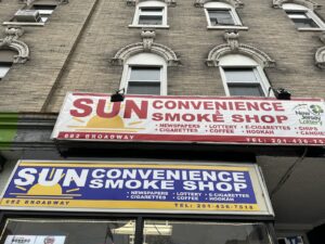 Sun convenience & smoke shop — Bayonne, NJ